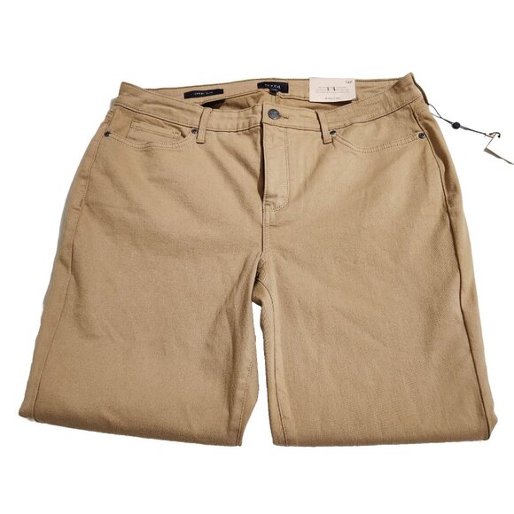 NYDJ Women’s Sheri Slim Crossroads Jeans  Premium Denim Size 14p (CJ5) - Picture 3 of 13